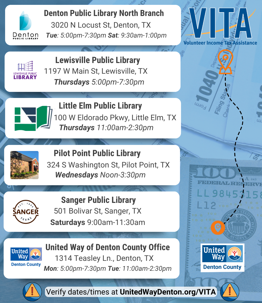 Free Tax Preparation in Full Swing United Way of Denton County